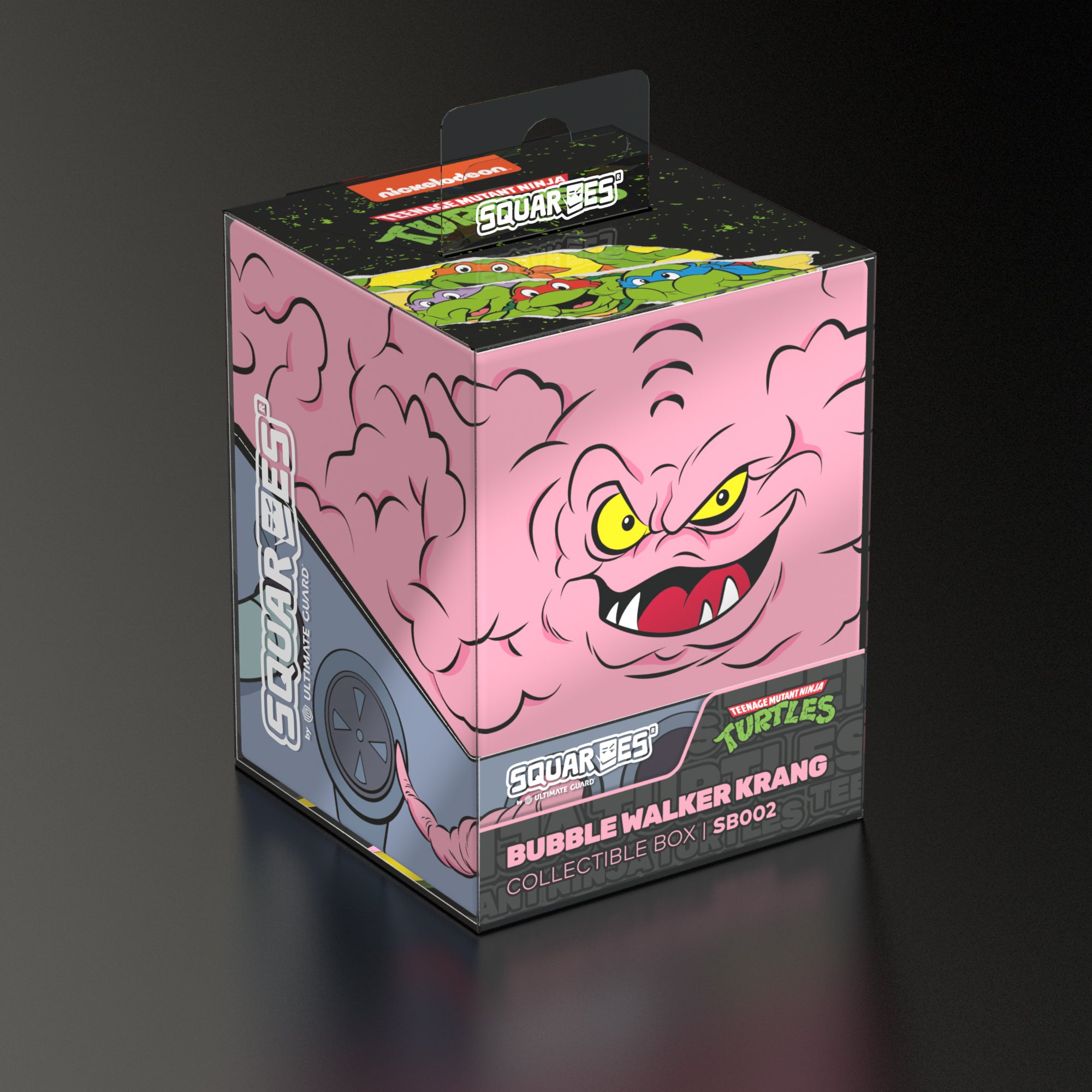 Krang with Bubble Walker TMNT 100+ Squaroes Deck Box Ultimate Guard