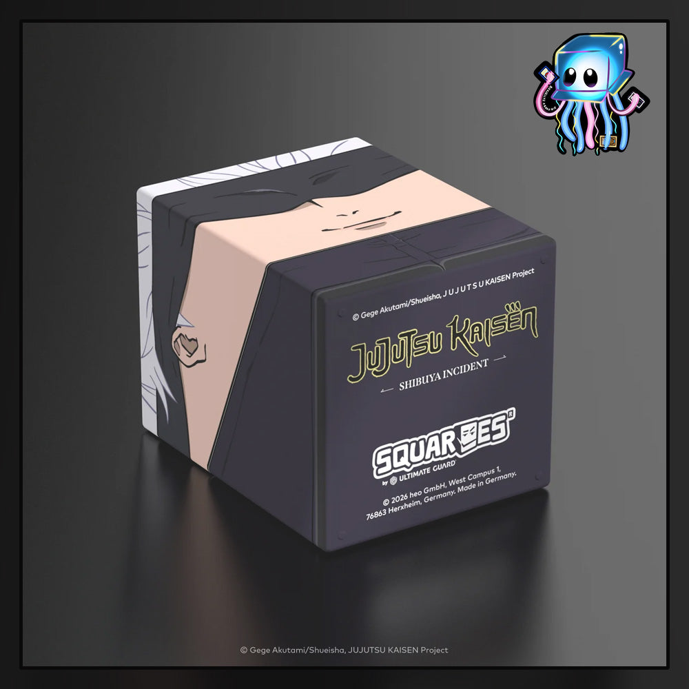 Satoru Gojo Jujutsu Kaisen JJK 100+ Squaroes Deck Box Ultimate Guard