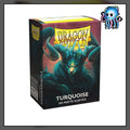 Turquoise Matte Dragon Shield 100ct Standard Sized Sleeves