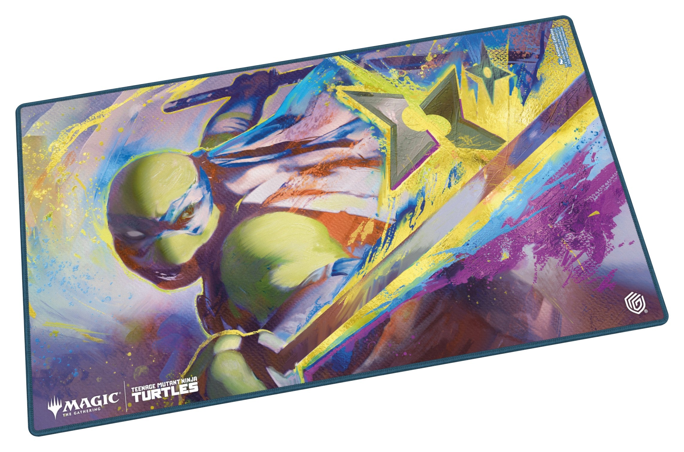 Leonardo's Technique TMNT Playmat Ultimate Guard Magic The Gathering