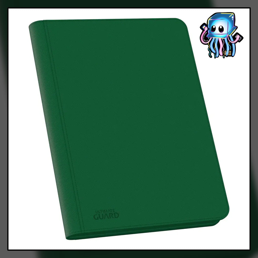 Green Zipfolio 8-Pocket Album Binder Ultimate Guard