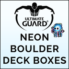 Neon Solid Boulder 100+ Deck Box Ultimate Guard