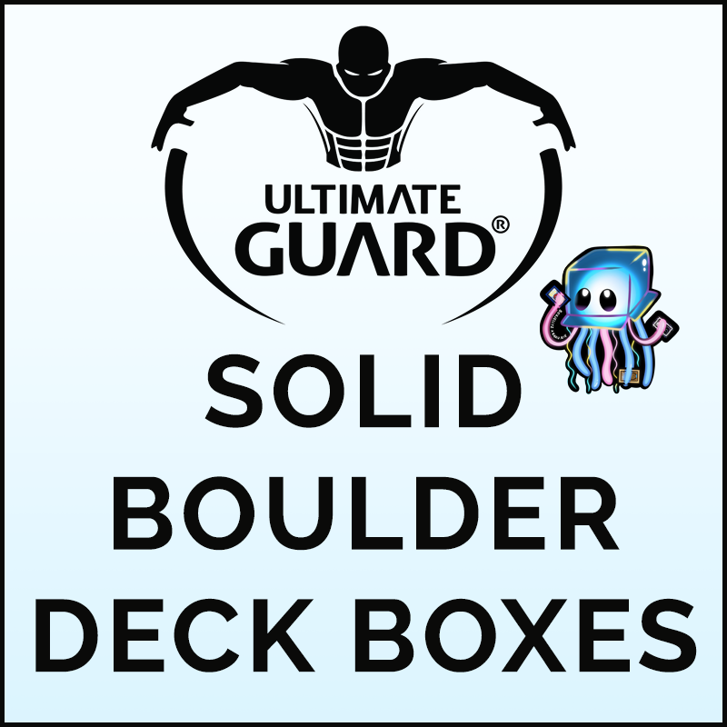 Solid Boulder 100+ Deck Box Ultimate Guard