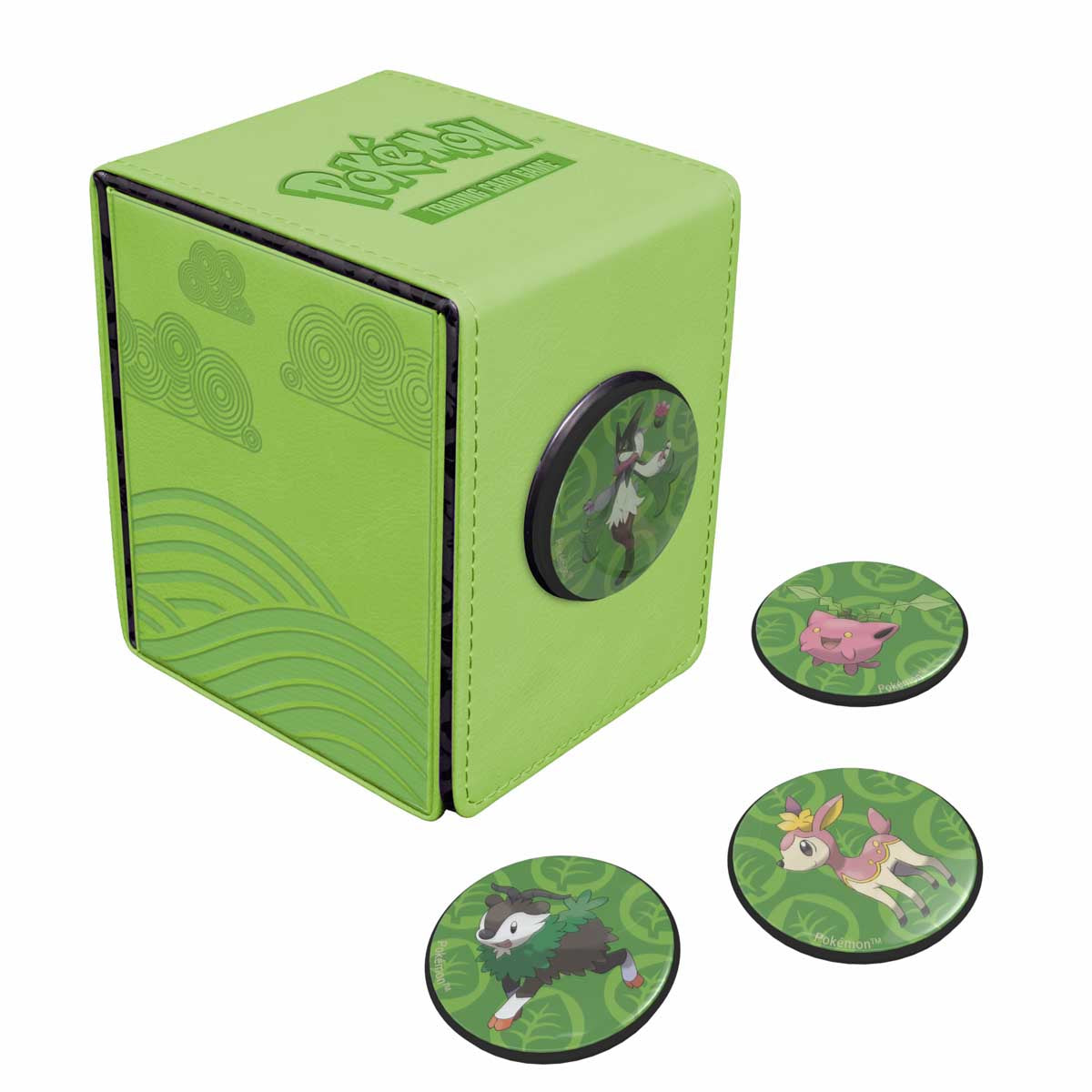 Morning Meadow 100+ Alcove Click Deck Box Pokemon Ultra Pro