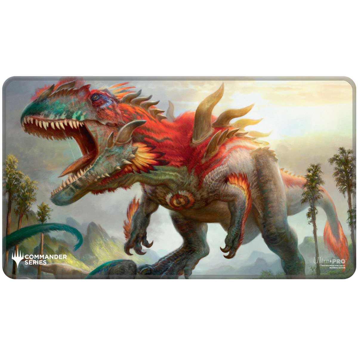 Gishath Playmat - Commander Series Ultra Pro Magic The Gathering