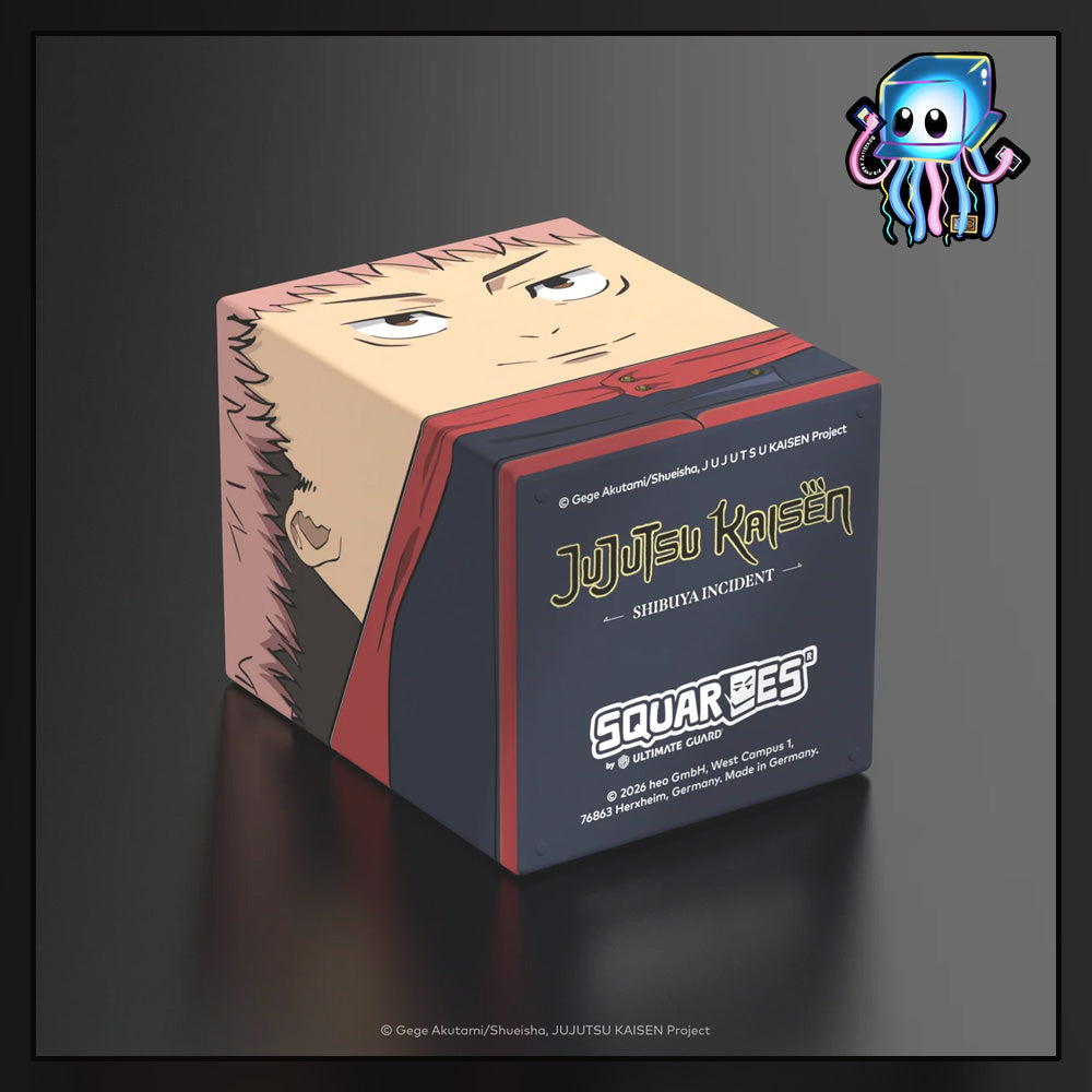Yuji Itadori Jujutsu Kaisen JJK 100+ Squaroes Deck Box Ultimate Guard