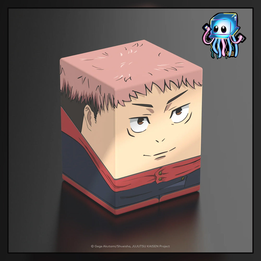 Yuji Itadori Jujutsu Kaisen JJK 100+ Squaroes Deck Box Ultimate Guard