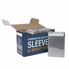 200 ct Storage Sleeve Standard Size Beckett Shield Supplies