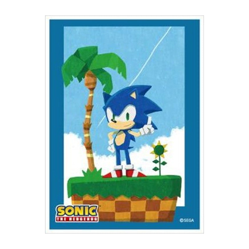 "Paper Cut Art" Team Up Gear Up 65ct Standard Sized Sonic the Hedgehog Ensky Sleeves