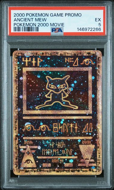 Ancient Mew Pokemon 2000 Movie Promo PSA 5