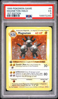 Magneton 1st Edition Shadowless Holo PSA 9
