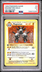 Magneton 1st Edition Shadowless Holo PSA 9